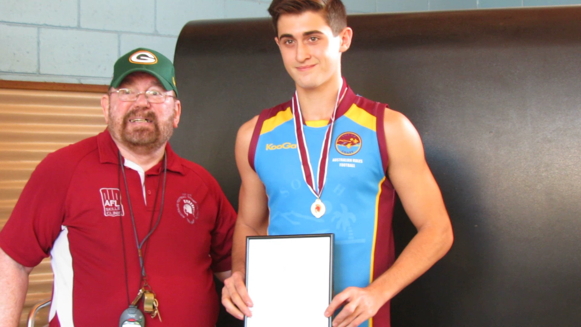 Player's Player and Trojan Medalist Domenic McEwan